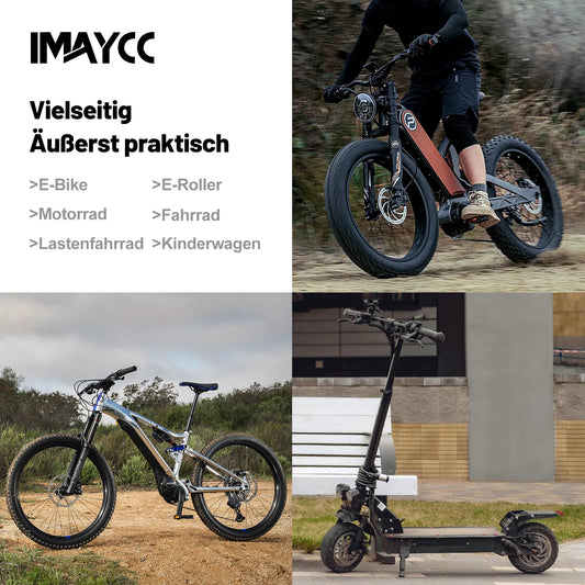 IMAYCC E Scooter Schloss, Schloss für E Scooter, Diebstahlschutz Handschellenschloss, Hohe Sicherheit Fahrradschloss für den E Scooter, Roller, Segway, Ninebot, Xiaomi, NIU und Rollerschloss.